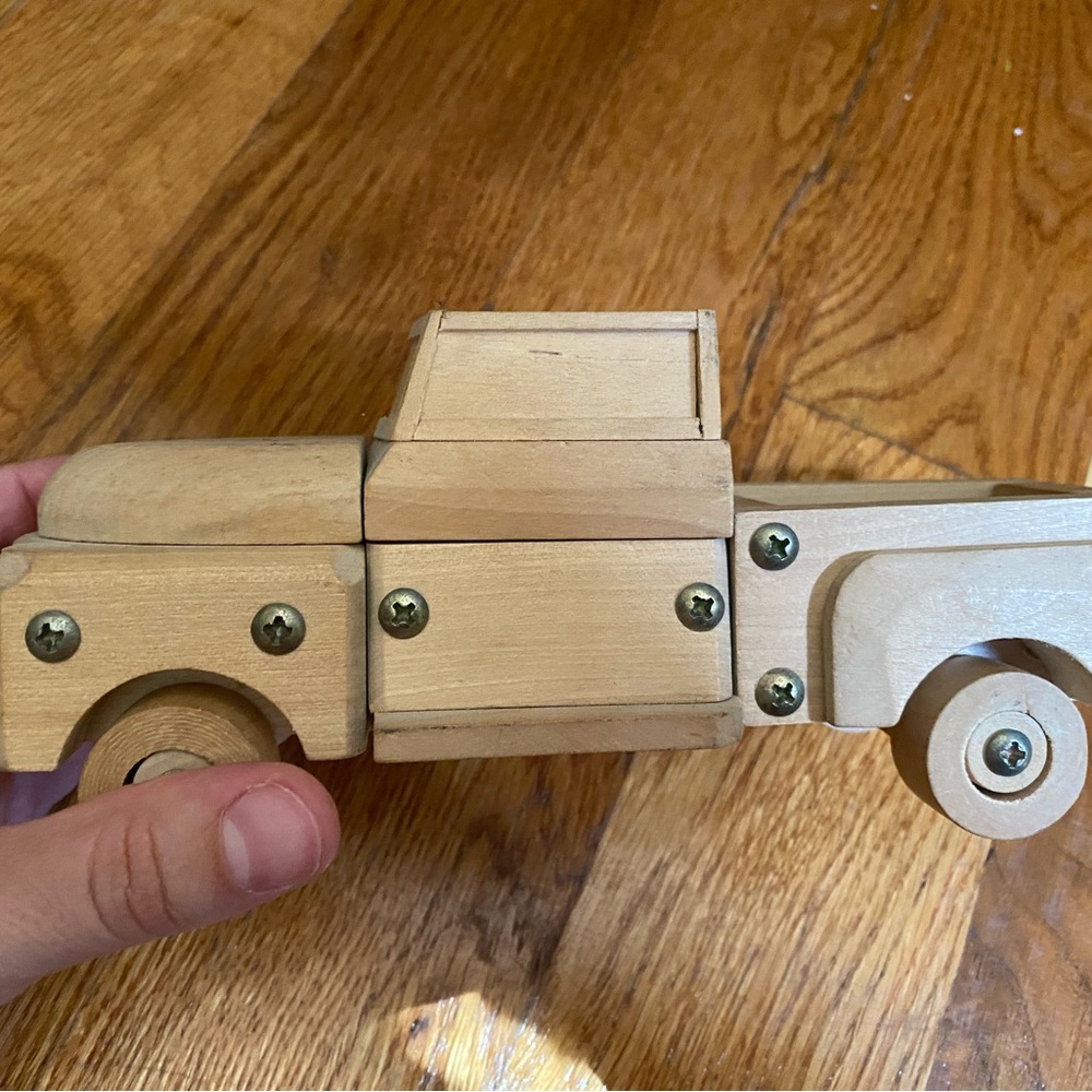 Wooden car kids